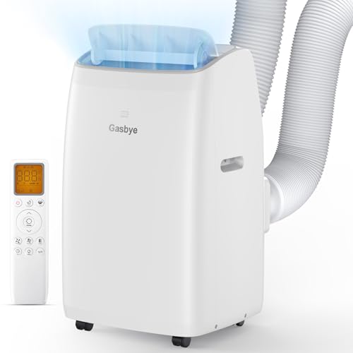 Dual Hose Portable Air Conditioner 14000 BTU DC Inverter 500 Sq.Ft.