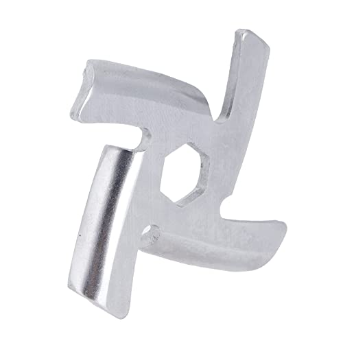 Size 5 Stainless Steel Meat Grinder Blade Replacement for Kitchen Mixers