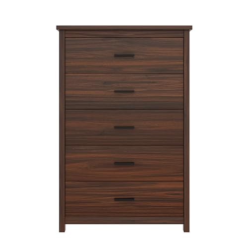 4-Piece Queen Bedroom Furniture Set with Platform Bed, Dresser, Nightstands