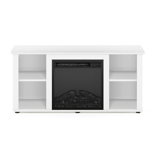 TV Stand Entertainment Center with Electric Fireplace for 55 Inch TV