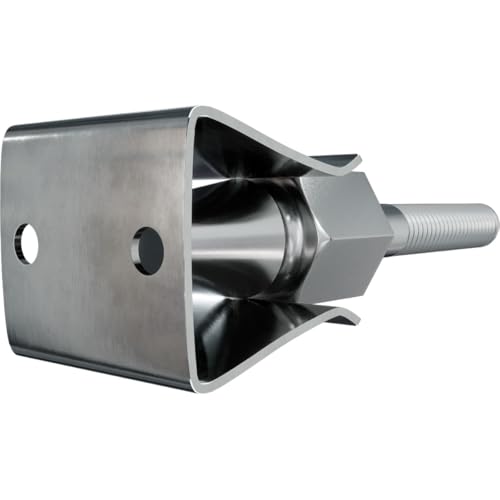 304 Stainless Steel Acorn Shutter Holdbacks - 3-Inch Projection (Pair)