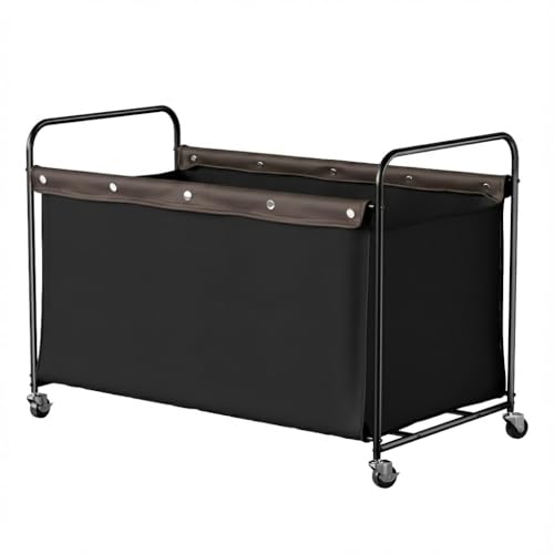 StorageWorks 200L Black Extra Large Storage Chest with Wheels - 38"Lx20¾"Wx27½"H