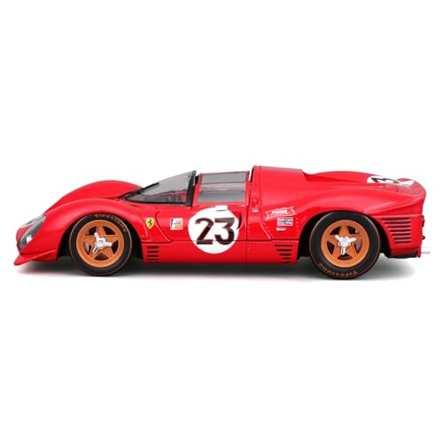 1967 Ferrari 330 P4 Die-Cast Model Car 1:24 Scale Racing Collectible
