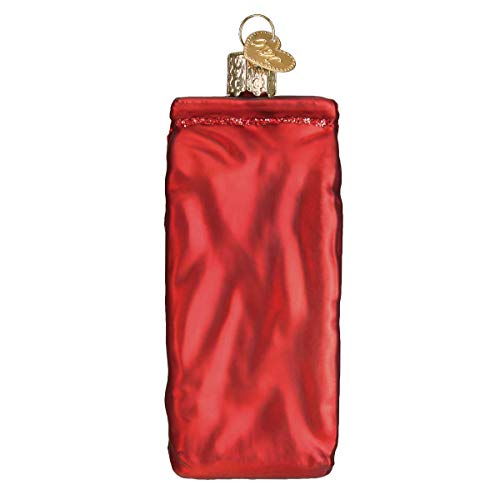 Old World Christmas Coffee Red Bean Bag Ornament - Holiday Decor