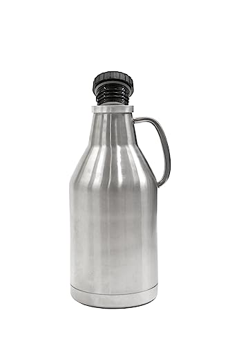 64 oz. Stainless Steel Vacuum Insulated Growler with Leak-Proof Screw Top