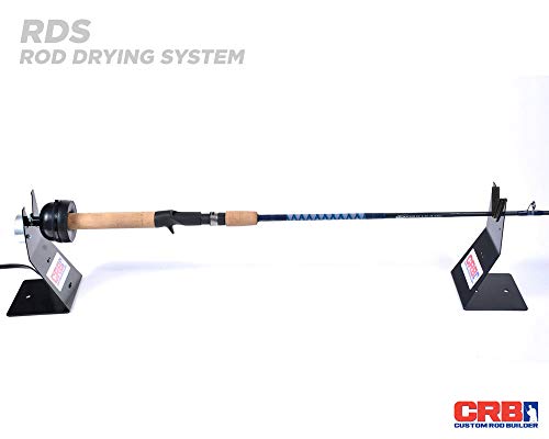 CRB Fishing Rod Drying System with Stand, 18 RPM, 110V - Rod Builder Equipment