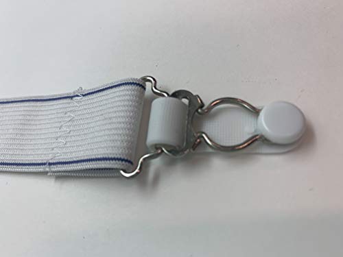 Bed Sheet Straps, 4-Pack - Keep Fitted Sheets Securely in Place