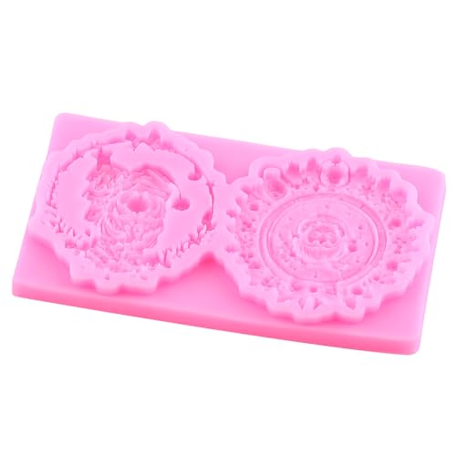 ZiXiang Style D Christmas Silicone Molds Set of 4 – Santa, Snowman & Tree Fondant