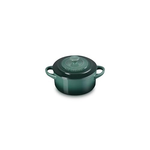 Le Creuset Stoneware Mini Round Cocotte, 8 oz., Artichaut