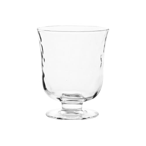 Juliska Puro 7-inch Handmade Glass Hurricane Candle Holder