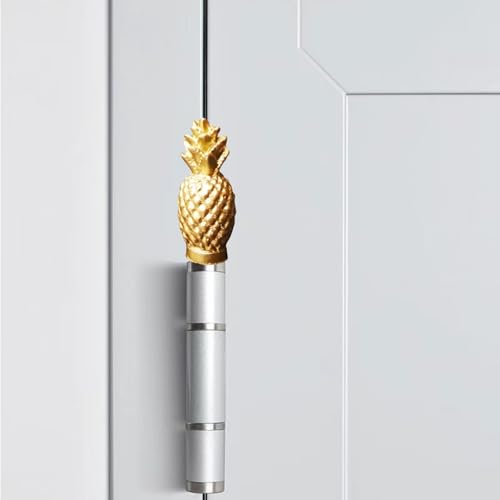 Magnetic Decorative Pineapple Door Hinge Toppers - Set of 6