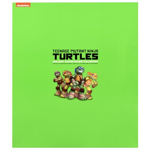 Teenage Mutant Ninja Turtles Holiday Countdown Calendar with Action Figures