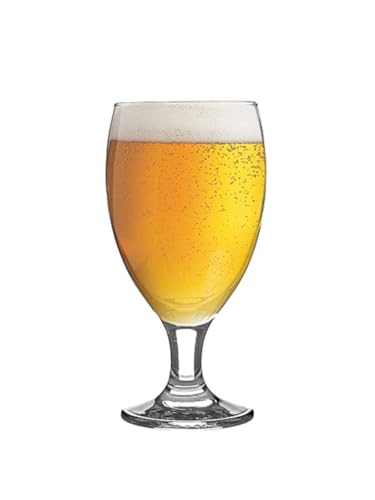 All-Purpose Stemmed Drinking Glasses - 20.8 oz Lead-Free Glassware Set of 4