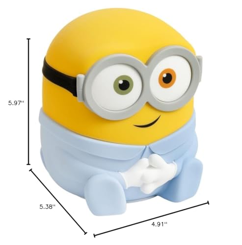 Squishy Character Silicone Night Light, Rechargeable Cordless Lamp