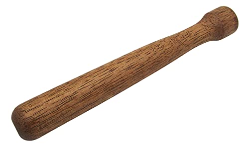 Wooden Cocktail Muddler - Food-Safe Walnut Bar Tool for Mojito & More