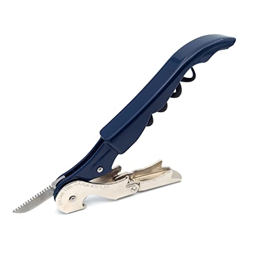 Pulltap's Left-Handed Classic 500 Corkscrew - Double-Hinged Wine Opener, Made in Spain