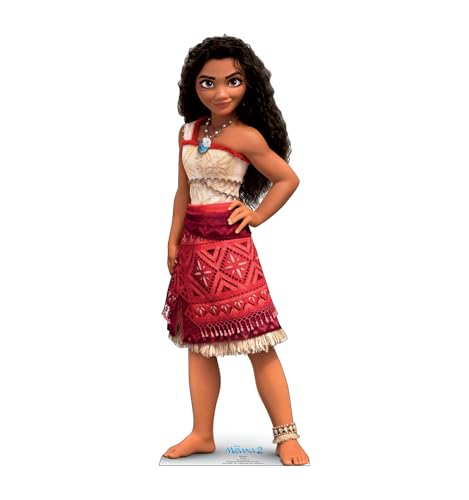 Moana Life-Size Cardboard Cutout Standee - 60-inch Party Decoration
