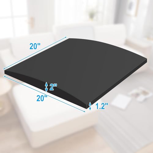 3-Pack 20x20 Inch High-Density Foam Couch Cushion Support for Sagging Seats