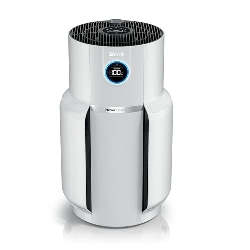 Large Room Air Purifier with HEPA Filter and Odor Neutralizer, White