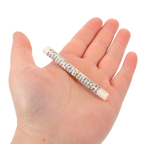 20pcs Mezuzah Scrolls, 2.95-inch Hebrew Door Blessing Parchment for Home