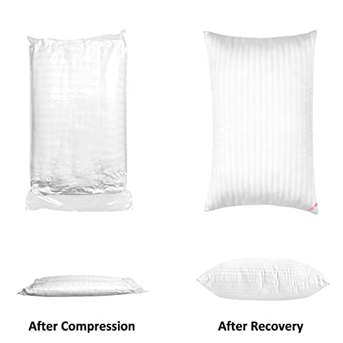 EIUE Hotel Collection Queen Bed Pillows 2 Pack - Soft Down Alternative