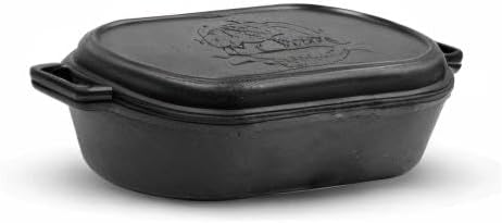 Pit Boss 6Qt. Cast Iron Roaster with Lid - Durable Cookware for Perfect Roasting and Baking