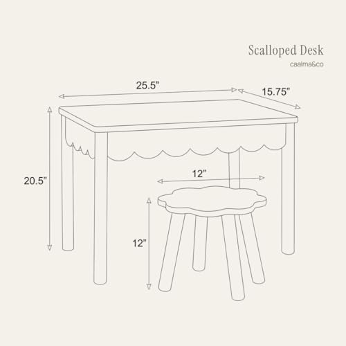 Solid Wood Kids Table and Chair Set with Lift-Top Hidden Storage