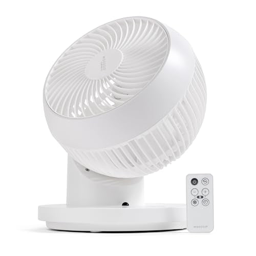Air Circulator Fan with Remote and 360° Oscillation