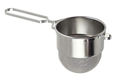 Beaumont Gorky Stainless Steel Cocktail Strainer Silver - Professional Bar Tool