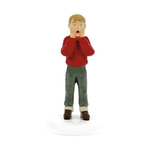 Department 56 Snow Village Home Alone Figurine, 2.64 Inch Resin Decor