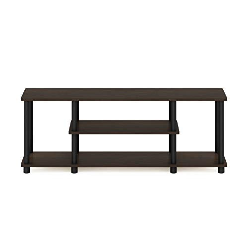 3-Tier TV Stand for TVs up to 50 Inch, Toolless Open Entertainment Center
