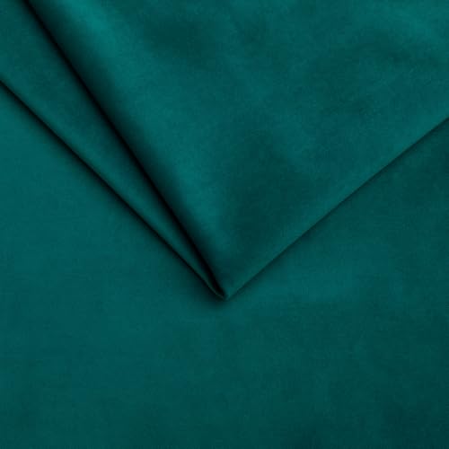 Velvet Slipcover for IKEA Ektorp Loveseat - Teal Blue