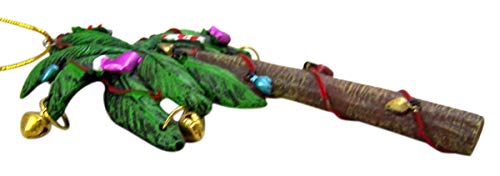 Tropical Christmas Palm Tree Hanging Ornament - Festive Holiday Decor