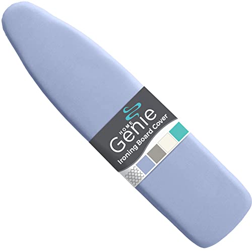 Extra Thick Ironing Board Cover 15x54 - Scorch Resistant Silicone Coating