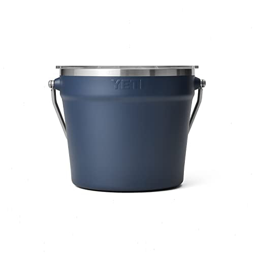 Double-Wall Vacuum Insulated Stainless Steel Ice & Beverage Bucket