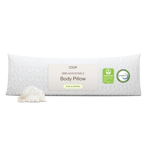 Adjustable Body Pillow for Back, Hip & Knee Support - 20x54