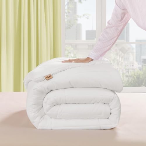 Devon Comforter - Hypoallergenic White Duvet Insert - Queen/Full Size