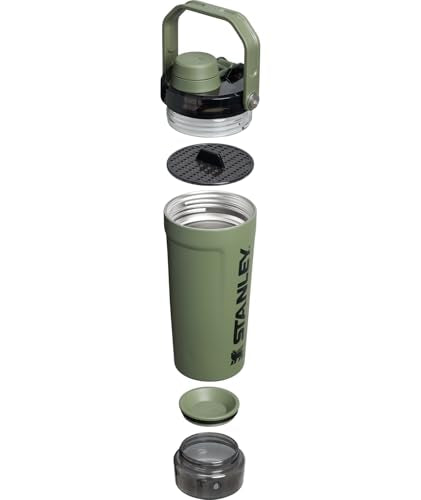 Insulated Stainless Steel Shaker Bottle 20 oz Dried Pine