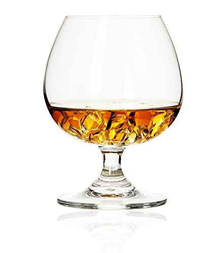 Brandy Snifter Glasses Set of 2 - 13.5 oz Crystal Stemware for Cognac & Spirits