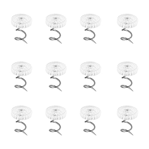 A-12 Pcs Bedskirt Pins Upholstery Holders for Slipcovers & Bed Skirts