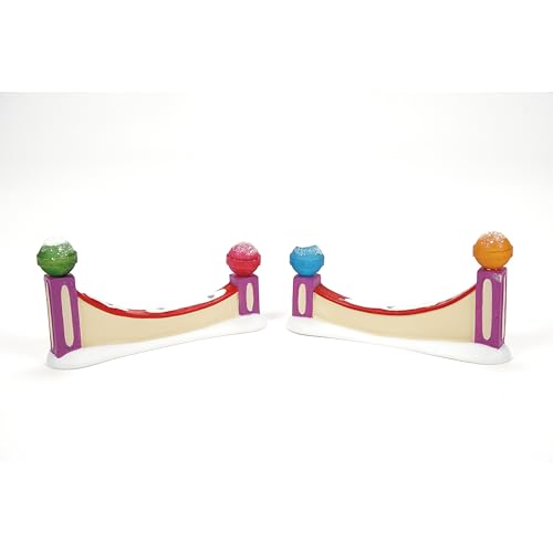 Department 56 Dum-Dums Fence Figurines Set, Hand-Painted Porcelain Christmas Village Accessory