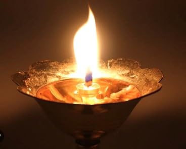 Traditional Pooja Deepam Oil - 500ml, Pack of 3 - Sacred Oil Blend
