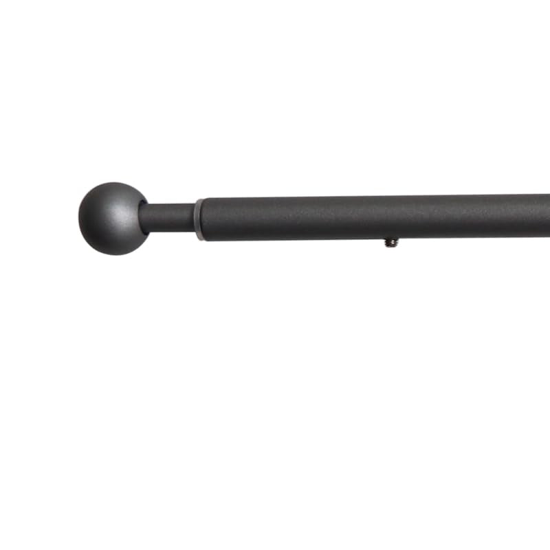 Adjustable Swing Arm Curtain Rods - Set of 2, 15.8 to 27.5 Inch