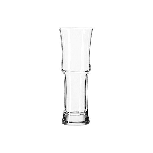 Libbey Napoli Grande 15.5 oz Hurricane Glass - Chip-Resistant & Dishwasher Safe, Pack of 12