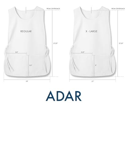 Unisex Cobbler Apron with Pockets - 3 Pack Durable Work Aprons