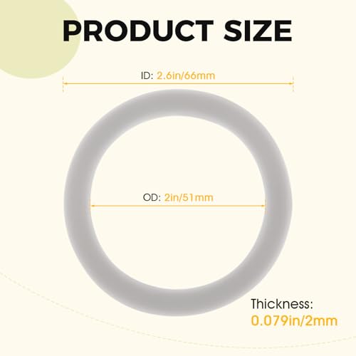4Pcs Black Decker Blender Gasket Replacement Sealing O-Ring Set – Fits BL1900, BL3900, BL4900, and More