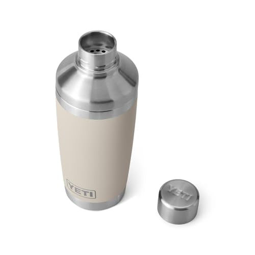 YETI 20 oz Stainless Steel Cocktail Shaker with Cape Taupe Finish - Insulated & Leak-Resistant