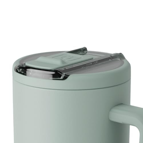40oz Insulated Stainless Steel Tumbler with Leakproof Straw Lid - Sage