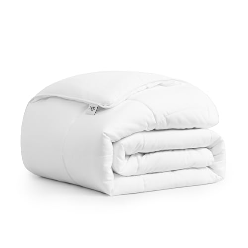 Cooling Duvet Insert Comforter for Full/Queen Beds - Hypoallergenic & Washable