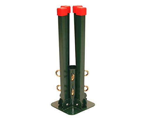 Heavy-Duty Welded Steel Artificial Christmas Tree Stand for 9-14 ft Trees